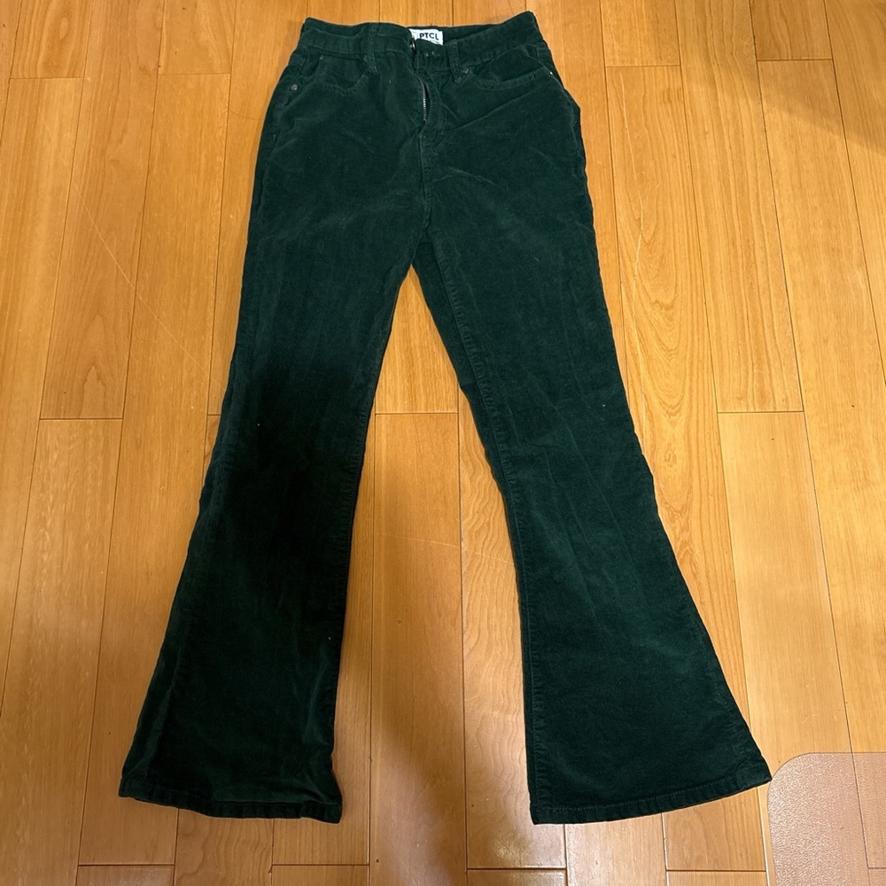 TCL Dark Green Corduroy Pants